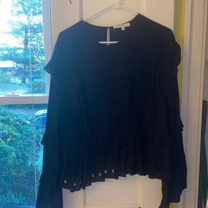 Beautiful feminine frilly top by designer iro